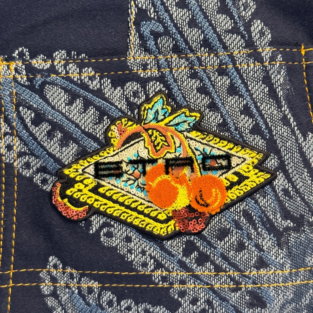 Etro jacquard denim pants - Picture 10 of 14